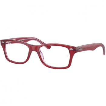 Ray-Ban RY1531 3960 Armazones para Niños Rojas, Lentes Recetadas para Niños, Gafas Recetadas para Niños Rojas