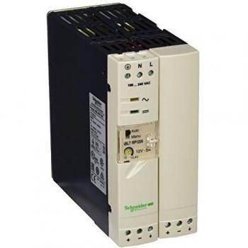 Schneider Electric ABL7RP1205 Regulado Monofásico o Bifásico, 100-240 V Ca 12 V 5 A