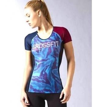 Reebok Crossfit - RCF Compression SS W, color blanco, talla M