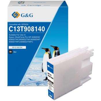 Cartucho de Tinta Compatible G&G Epson T9081 Negro