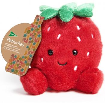 Fresa de peluche sostenible con relleno ecológico y suave textura - El Corte Inglés