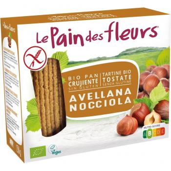 Crackers de Avellana Sin Gluten Bio 150g Le Pain des Fleurs
