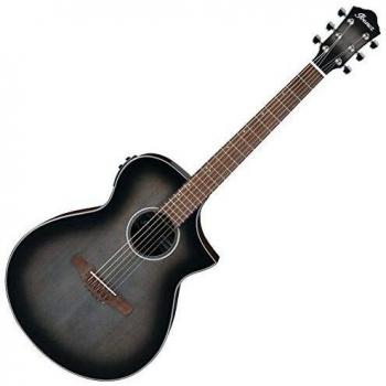 Ibanez AEWC11-TCB Transparent Charcoal Burst Acoustic-Electric Guitar