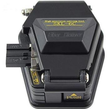 DAXGD Cortadora fibra optica SKL-6C Herramientas fibra óptica FTTT Cuchillas de fibra de alta precisión Cuchillas de superficie