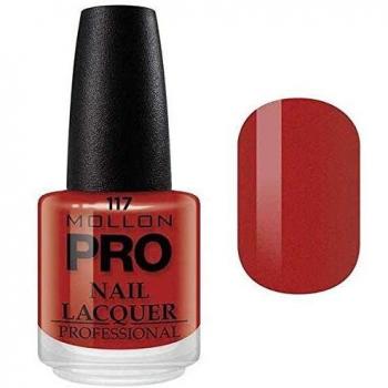 Esmalte de uñas Mollon Pro Hardening Nail Lacquer Color 117 15ml