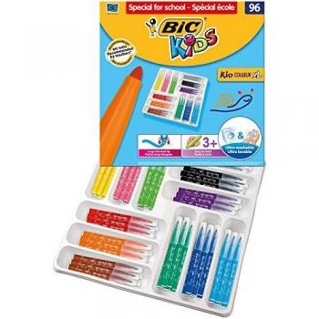 BiC KiDS Couleur Extra Large Felt Pens 'Special for School' Class Pack