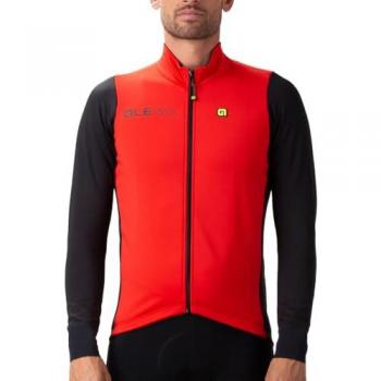 Chaqueta Alé Solid Fondo 2.0 Roja Negra de Manga Larga - M
