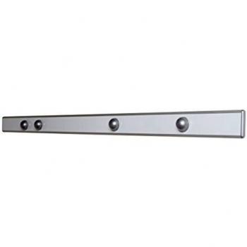 Barra Magnética de Diseño MAUL, 1000 mm, Plata, Incluye 4 Imánes Esféricos