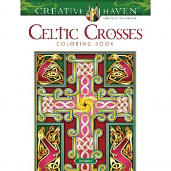 Creative Haven Celtic Crosses Coloring Book