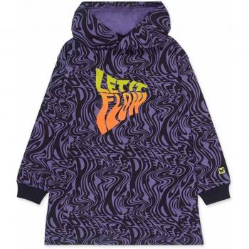 Tuc Tuc - Vestido de niña de punto en lila Digital Dreamer