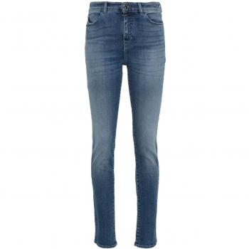 Emporio Armani Women's Skinny Denim Jeans in Clear Blue | Size 29 | 3D2J182DM3Z0943