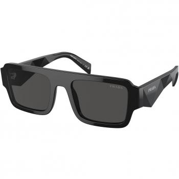 Prada PR A05SF Asian Fit 16K08Z Black Men's Sunglasses 55mm