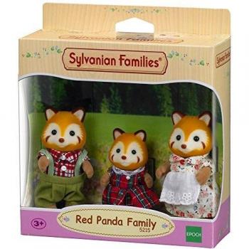 Sylvanian Families - 5215 - Familia Panda Rojo