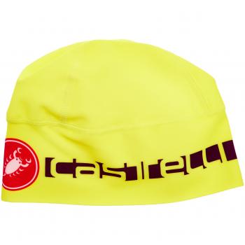 Castelli - Viva Thermo Skully, color amarillo