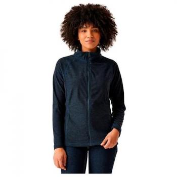 Regatta Women's Mayse Full Zip Fleece Jacket - Navy Black Marl, Size 24