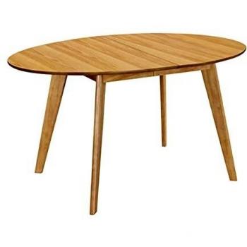 Mesa de comedor extensible diseño roble L150-200 Marik