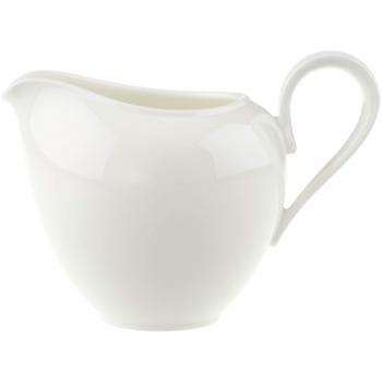 Villeroy & Boch 10-4545-0780 Lechera Baja para 6 Personas de 200 ML, Porcelana, Blanco