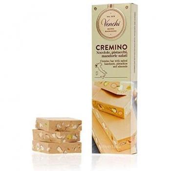 Venchi Barra De Gianduja De Chocolate Blanco Con Frutas Secas - Sin Gluten 200 g