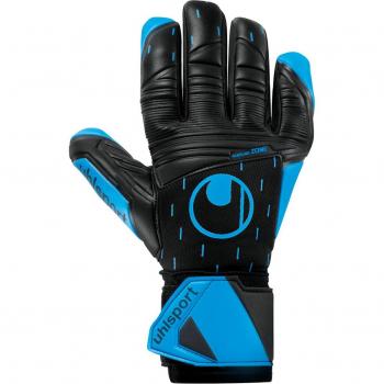 Uhlsport Guantes de Portero Classic Soft HN Comp - Guantes de fútbol para niños y adultos, con fijación en la muñeca y construcción de media entrepierna negativa