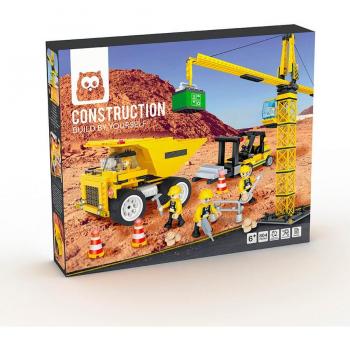 Bloques de construcción zona en obras – 804 piezas
