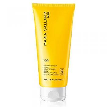 Protector Solar Satinado Maria Galland 196 SPF 25 para Cara y Cuerpo - 200 ml