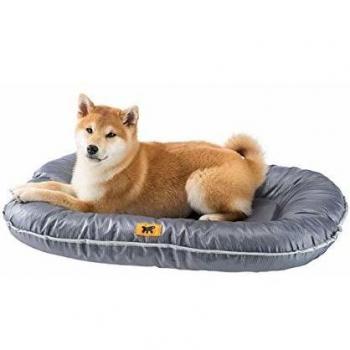 Cama para perro Ferplast Oscar 120 cm - Cojín grande, tejido resistente a los arañazos, lavable a 30°C, impermeable