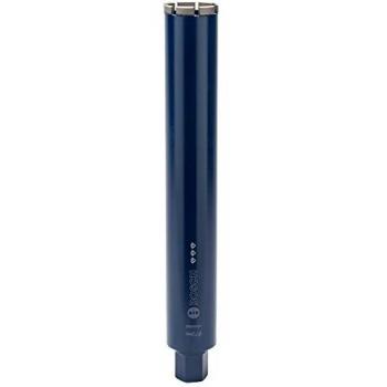 Crown Diamond Wet Drill Bit Bosch 1 1/4 UNC Mejor para Concreto Ø72 mm, Longitud 450 mm, 7 Segmentos, Grosor 11.5 mm