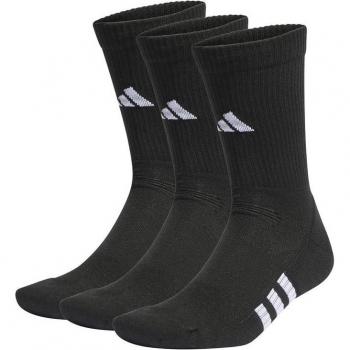 Calcetines Clásicos Performance Cushioned Adidas - Calcetines de fitness, acolchados, diseño clásico, pack de 3 pares