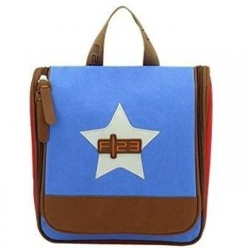 F.L. Neceser Azul/Rojo 27 cm