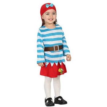 Disfraz de Pirata Multicolor para Bebés (3 Piezas) Talla 12-24 Meses
