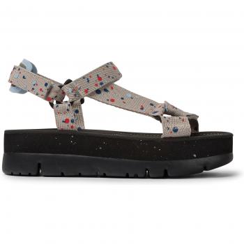 Sandalias Camper Oruga Up Mujer Negro Multicolor Talla 36