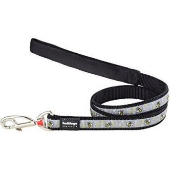 Correa para Perro Red Dingo Abejas Gris con Diseño de Abejas y Color Gris