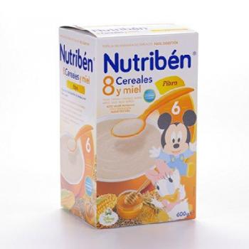 Nutriben 8 Cereales Miel Fibra 600 G