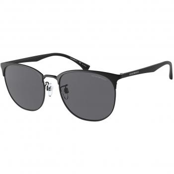 Emporio Armani EA2122D Black Polarized Men's Sunglasses Asian Fit 56mm