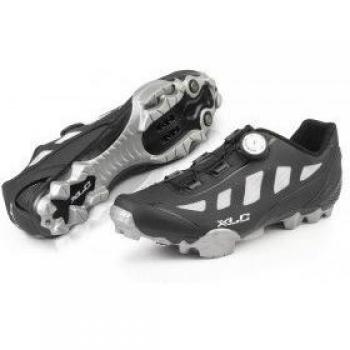 XLC Adultos por montaña Shoes CB M08, Color Gris - Negro/Gris, tamaño 42