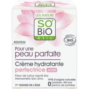 SO'BiO étic Crème Hydratante Perfectrice Peau Parfaite 50 ml