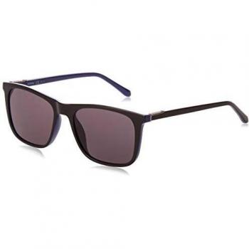 FOSSIL Men's FOS 3100/S Sunglasses, Black, 53