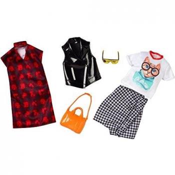 Mattel Choker Dress | 2 Moda Set | Barbie FKT41 | Ropa de la Muñeca