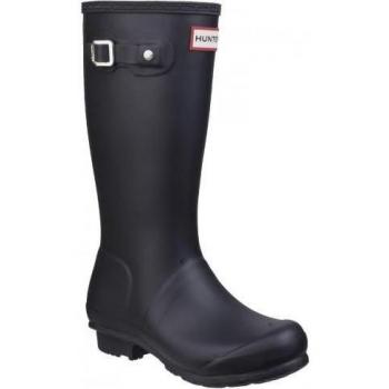Hunter Original Kids Wellington Boots - Black - Size: 7 UK Child