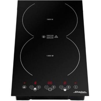 IK 200 Negro Integrado con Placa de Inducción 2 Zonas y Calentador Autárquico