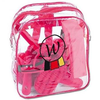 Kit de Cuidado para Caballos Waldhausen en Mochila Rosa