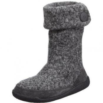 Hans Herrmann Collection HHC 180211-11 - Zapatillas altas de fieltro para mujer, color gris, talla 41