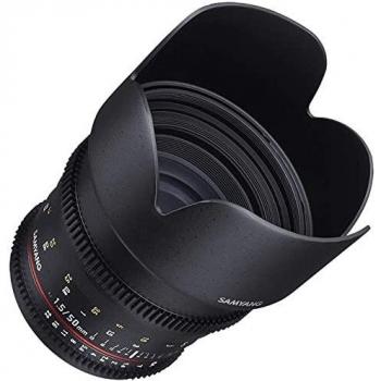 Samyang F1311103101 - Objetivo para vídeo VDSLR para Nikon F