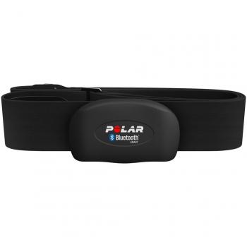 Polar H7 - Bluetooth Smart y 5KHz, Pulsómetro compatible con iPhone y Android aplicaciones de teléfono, talla XS - S, Negro