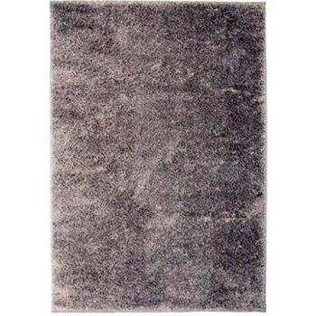 vidaXL Alfombra Shaggy Peluda 80x150cm Gris Decoración Interior Casa y Hogar