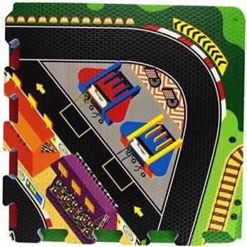 ColorBaby - Alfombra de Goma eva, Mapa de Ciudad
