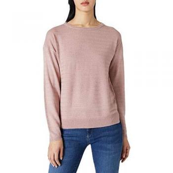 JDY JDYGADOT L/S Pullover KNT Noos Suter Pulver, Woodrose, XS para Mujer