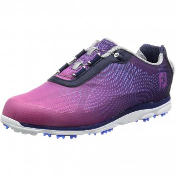 FootJoy emPOWER - Zapatos de golf para mujer, color azul marino / ciruela, talla 39