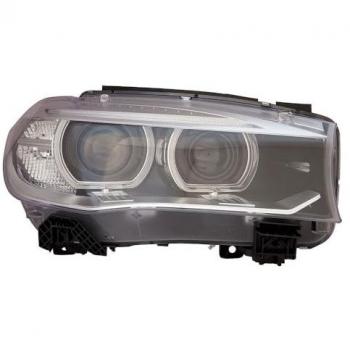 Faro delantero LED Alkar 2782831 con proyector principal PY24W y D1S derecho