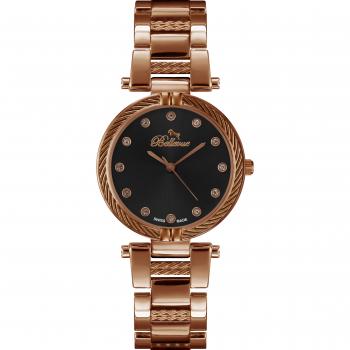 Bellevue Reloj Mujer Analogico Cuarzo con Correa de Metal D.26